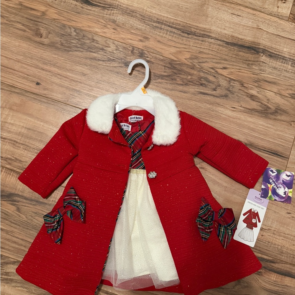 Brand new baby Christmas dress